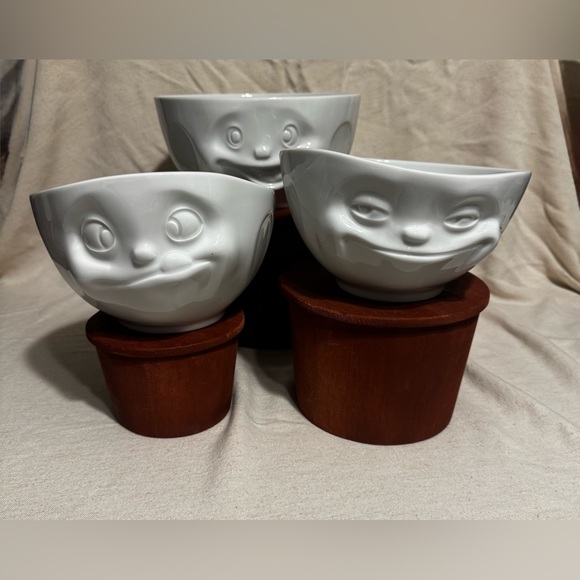 Tassen 58Products Face Bowl Trio Laughing Tasty Grinning - Picture 2 of 7